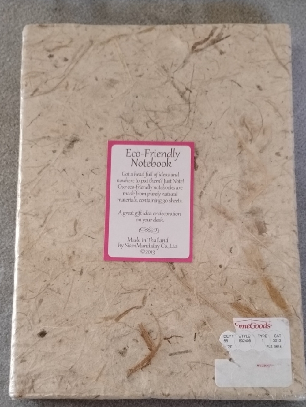 D- NWT Eco Frieni Grocery List Notepad with Wood Pencil - Picture 3 of 5